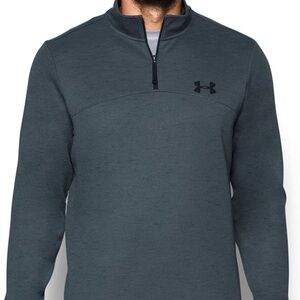 Under Armour Jacket Fleece Lightweight Pullover Quarter 1/4th Zip Cold Gear Top